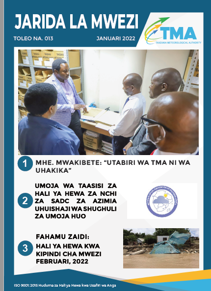 JARIDA LA HABARI TOLEO LA KUMI NA TATU